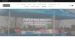 Desktop Screenshot of justfieldhockey.com